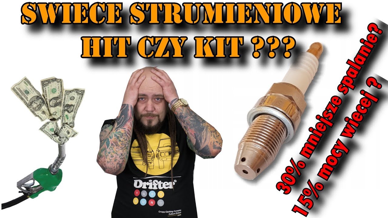 ŚWIECE STRUMIENIOWE. Mniejsze spalanie o 30% i 15% Mocy wiecej !!! HIT CZY KIT ???