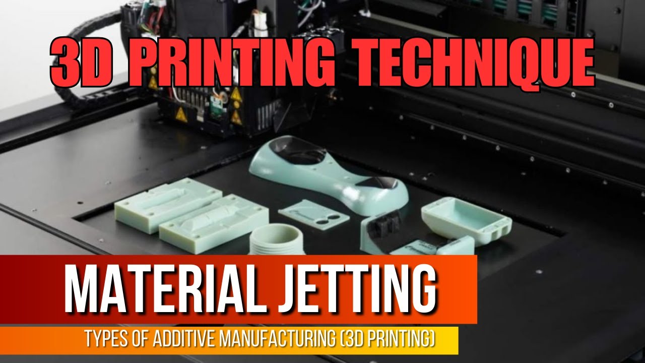 Изучение струйной обработки материалов: категория аддитивного производства #additivemanufacturing...