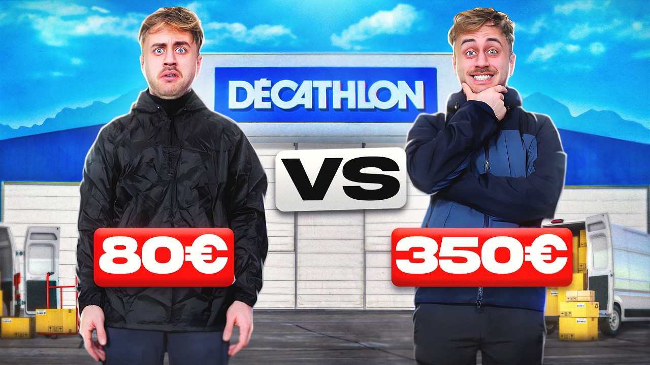 TENUE à 80€ Vs 350€ chez DECATHLON 🤯