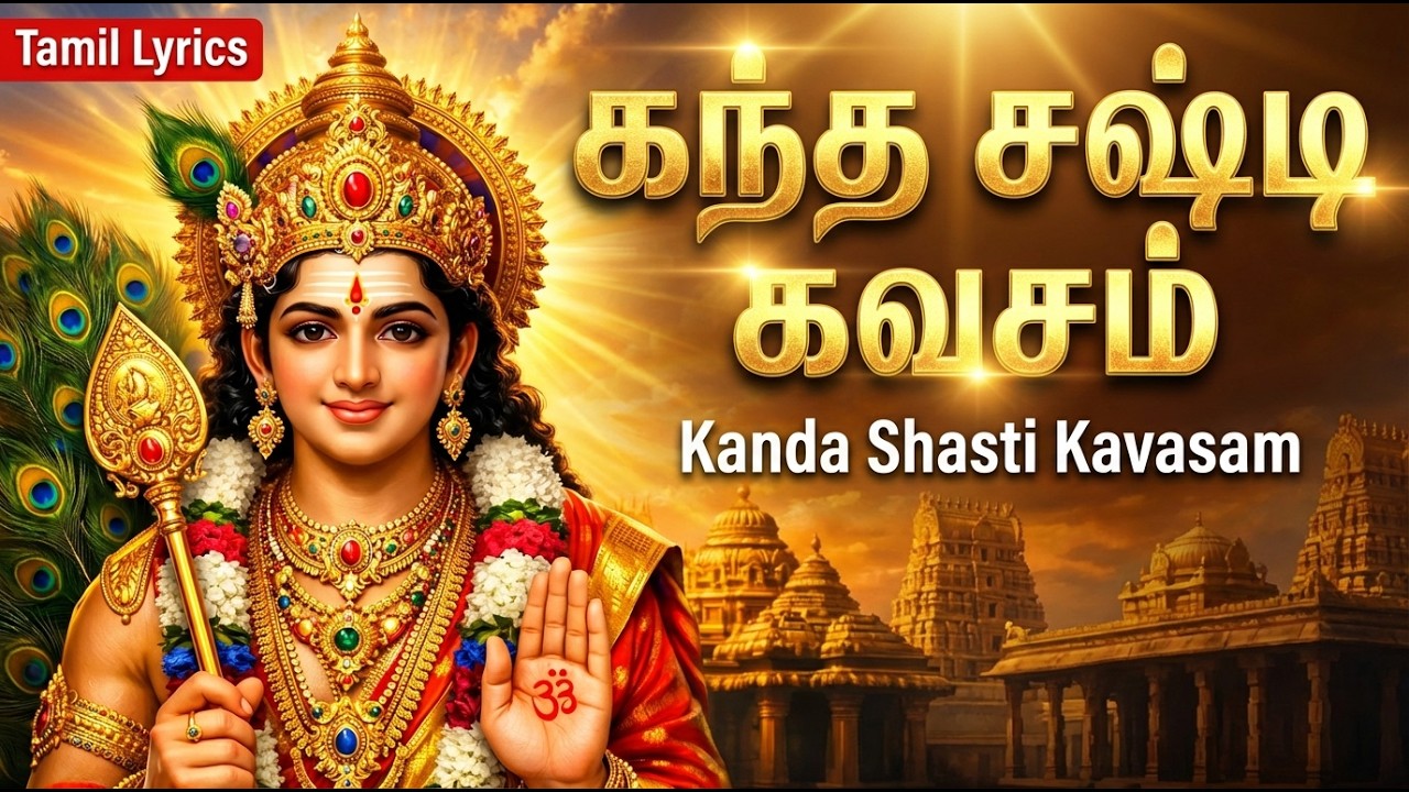 Kanda Sashti Kavacham | Powerful Murugan Tamil Devotional Songs | Vel Murugan Tamil Bakthi Padalgal