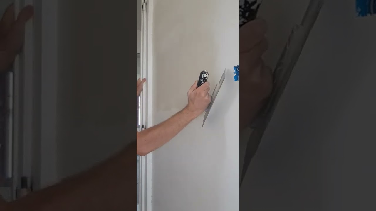 Come stuccare un parete senza passare la carta vetrata!(Tehnica migliore parte 1)