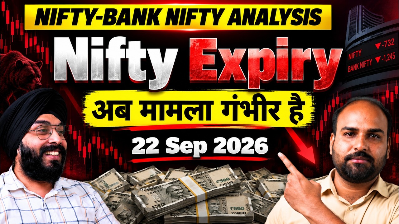 Nifty & Bank Nifty Price Action Analysis For 22 Sep 2026