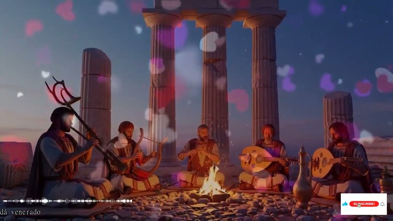 En Sión Eterna Se Elevan Shofar Cánticos Hebreos E Instrumentos En Adoración A Adonai