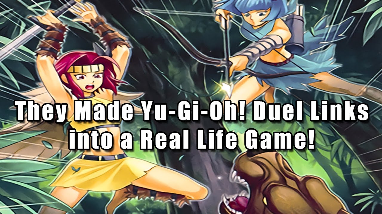 They Made Yu-Gi-Oh! Duel Links into a Real Life Game!