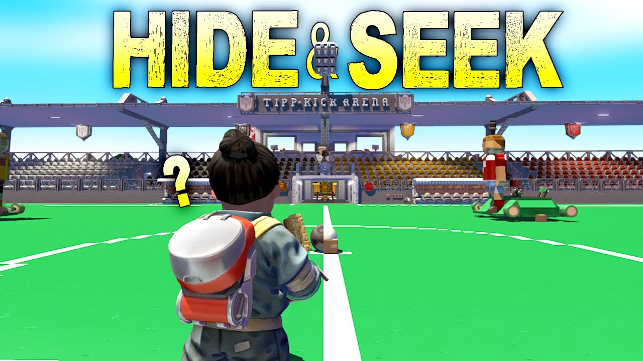 NO HUD Hide and Seek in a Massive Soccer Arena!