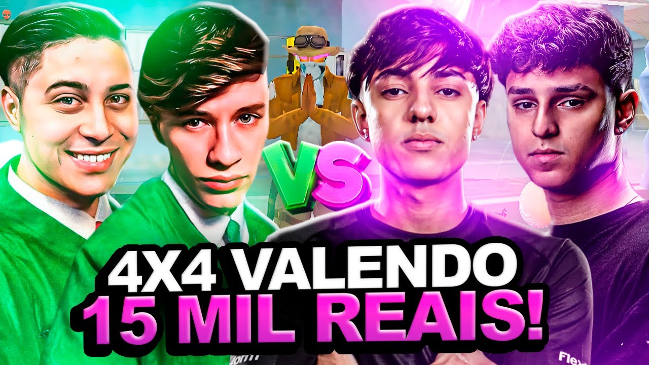 MANOMAX E NOBRU VS MEGA E APELAPATO NO 4X4 APOSTADO COM MAIS FARPAS DE 2025!