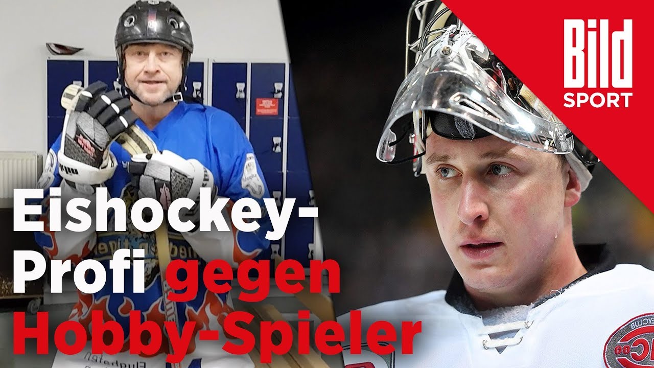Amateur vs. Eishockey-Profi – BILD-Reporter schenkt den Ice Tigers einen ein