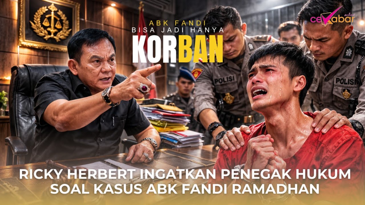 PEDAS! RICKY HERBERT SOROTI KASUS SABV ABK FANDI YANG DITUNTUT MATI DI BATAM, PELAKU UTAMANYA MANA?