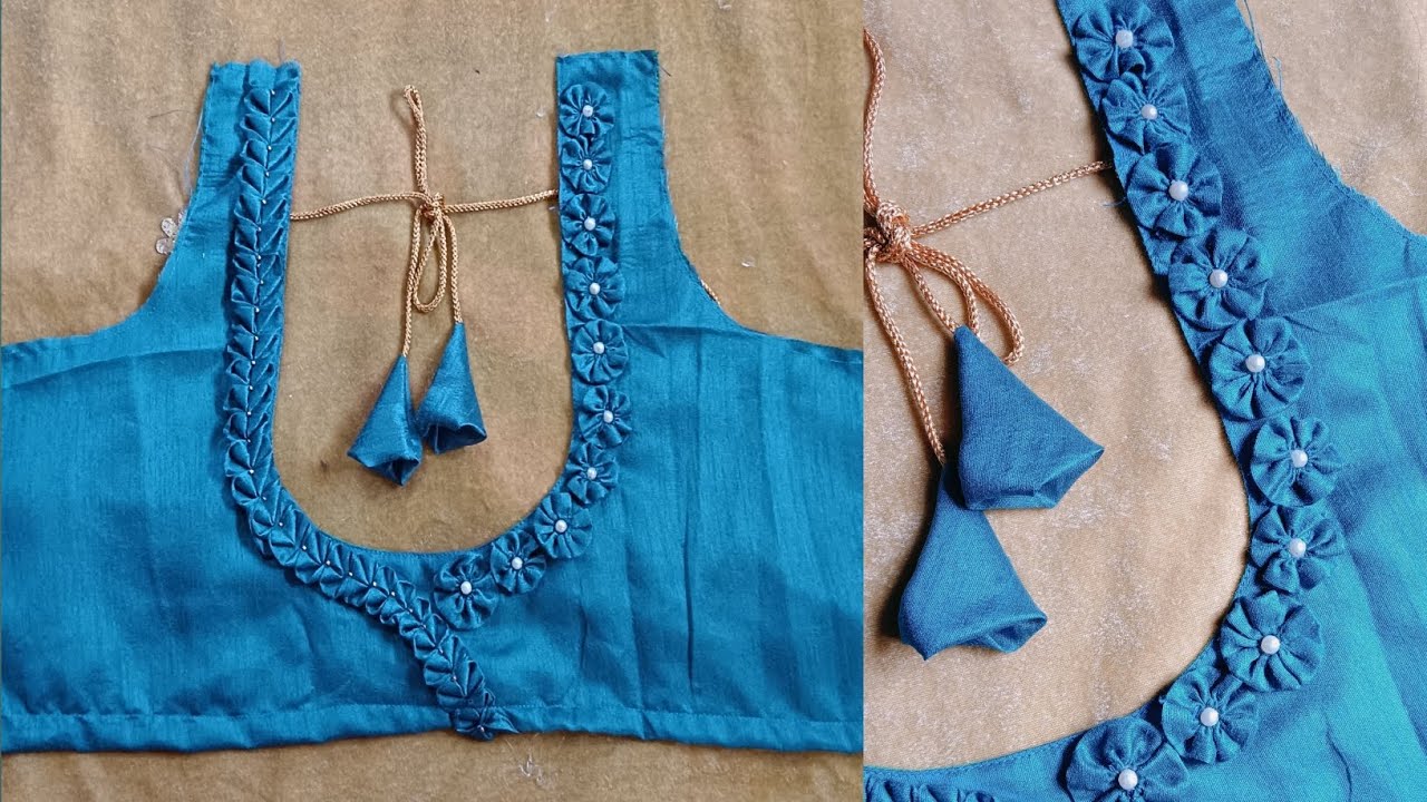 LATEST BLOUSE NECK BACK DESIGN | FASHION | #blouse #diy #trending #fashion