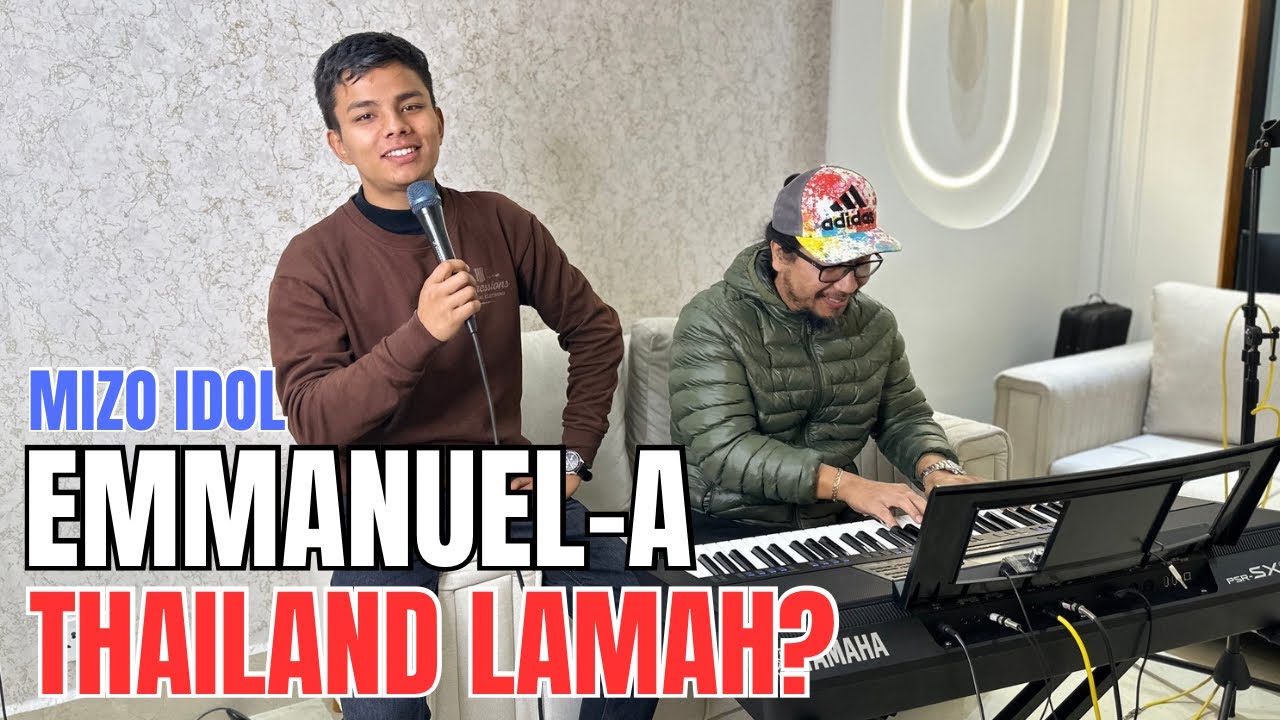EMMANUEL-a (Mizo Idol) hian zai thut pawh a tlin hle, J.Lalrosanga kalna hmunah a kal ve mai thei🔥