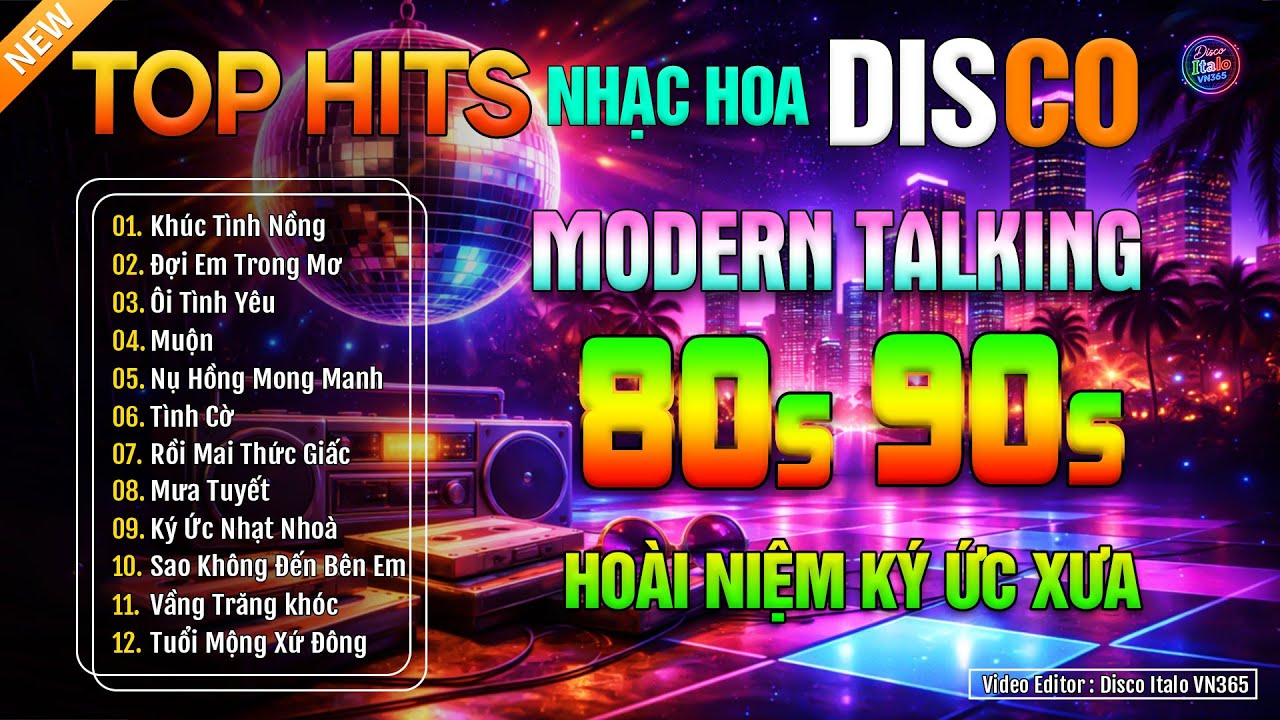 Hoài Niệm Ký Ức Xưa - DISCO | Nhạc Hoa Lời Việt Giai Điệu Không Quên 7X 8X 9X - Nghe Là Thấm