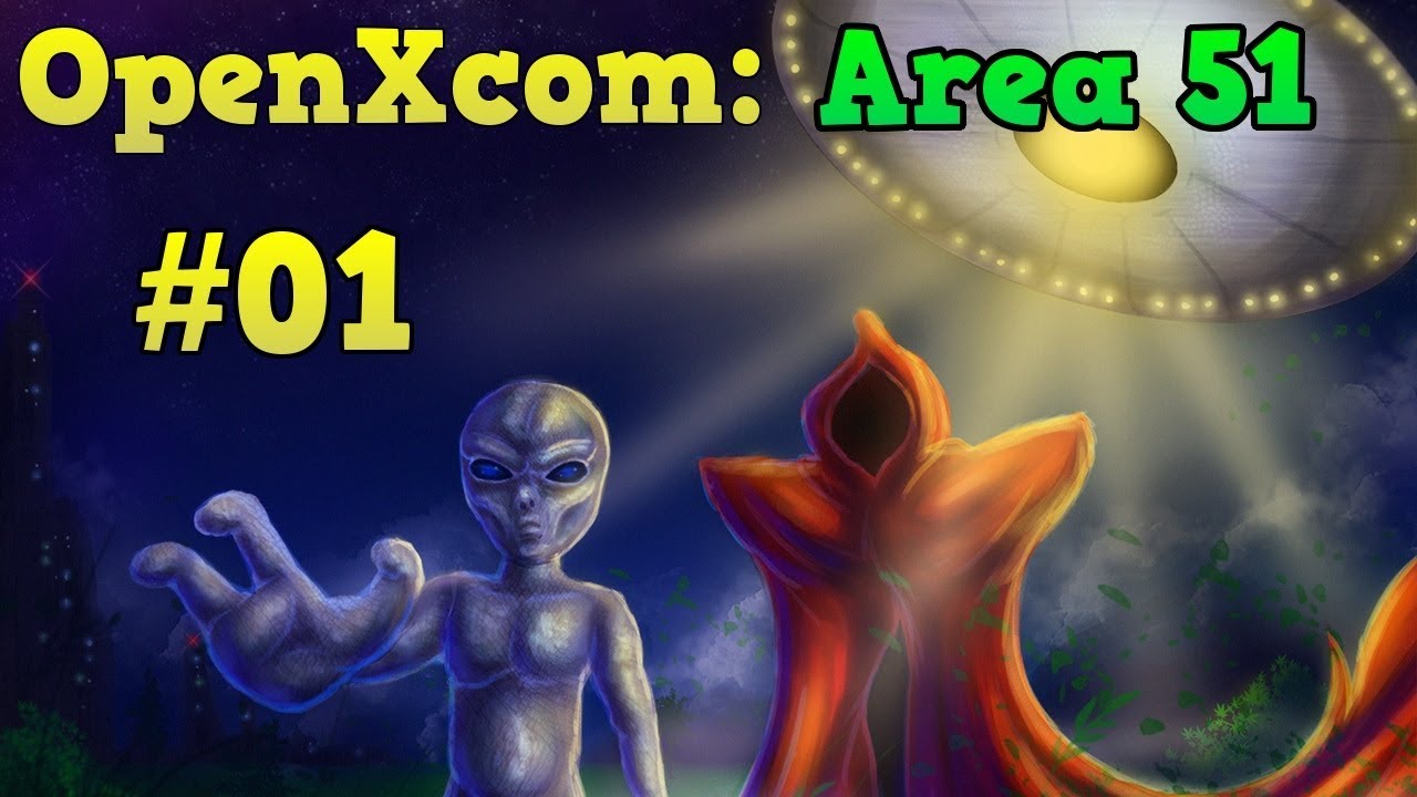 Let's play OpenXcom Area 51 [01] Desert Dunes