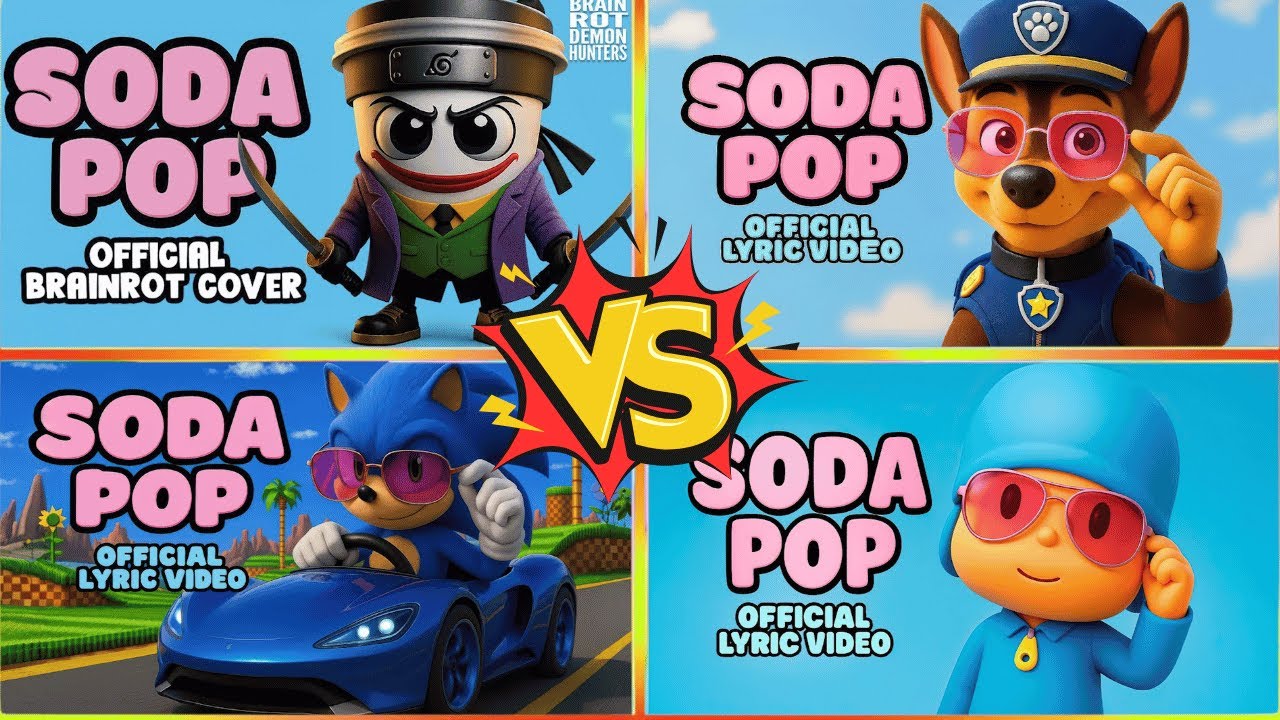 THE LION KING 🆚 BLIPPI 🆚 DIANA AND ROMA 🆚 SPONGEBOB PATRICK x SODA POP 🎶🎵 Who Is Best?