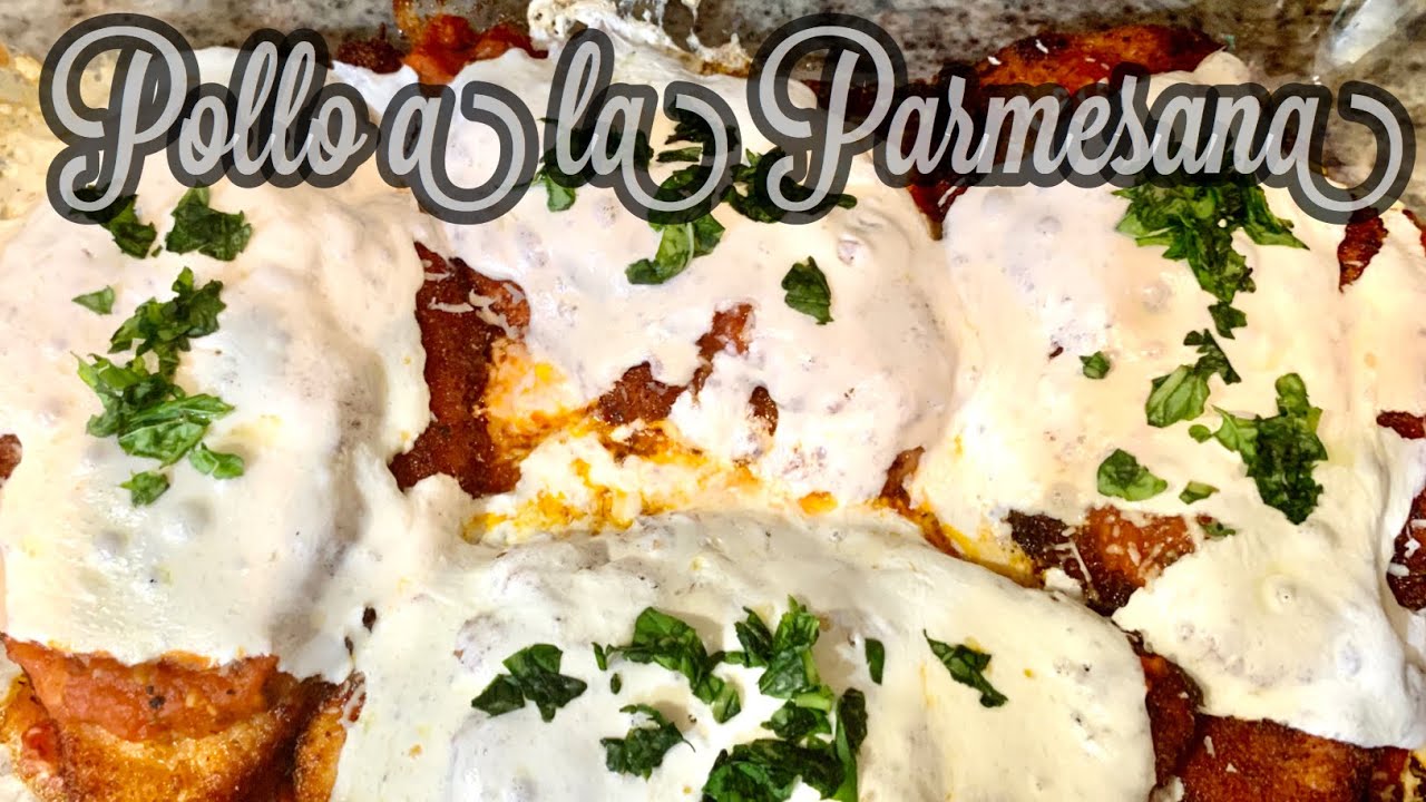 🍗🇮🇹COMO HACER POLLO A LA PARMESANA (Chicken Parmesan)-RECETA FÁCIL DE POLLO🇮🇹COMIDA ITALIANA