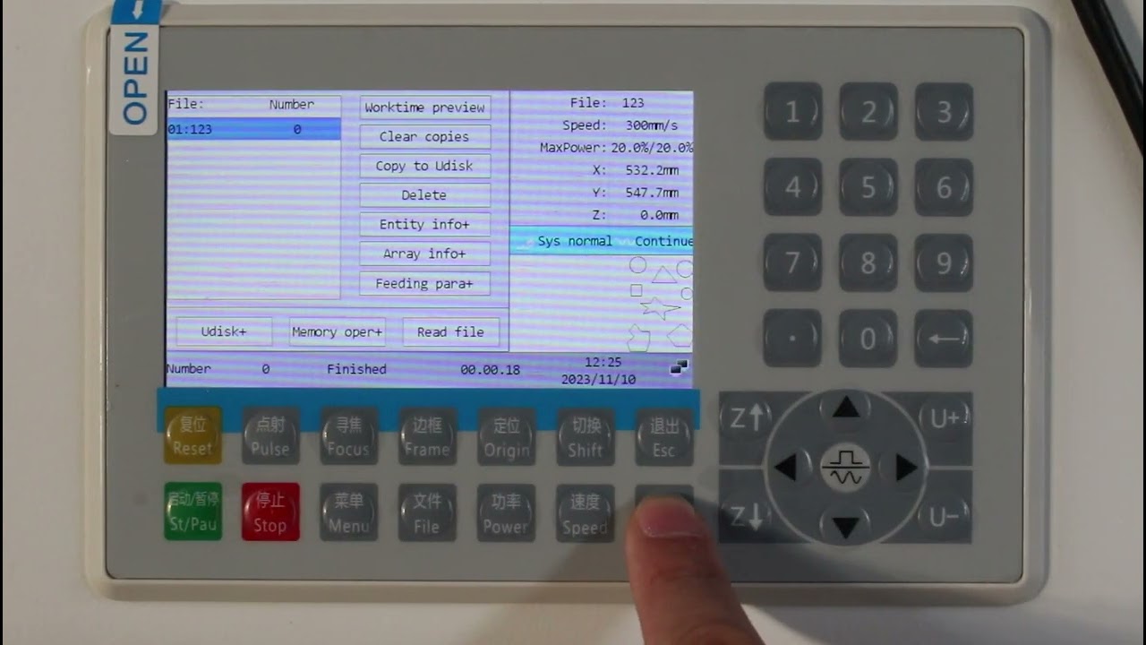 RDC6445S  Installation and operation