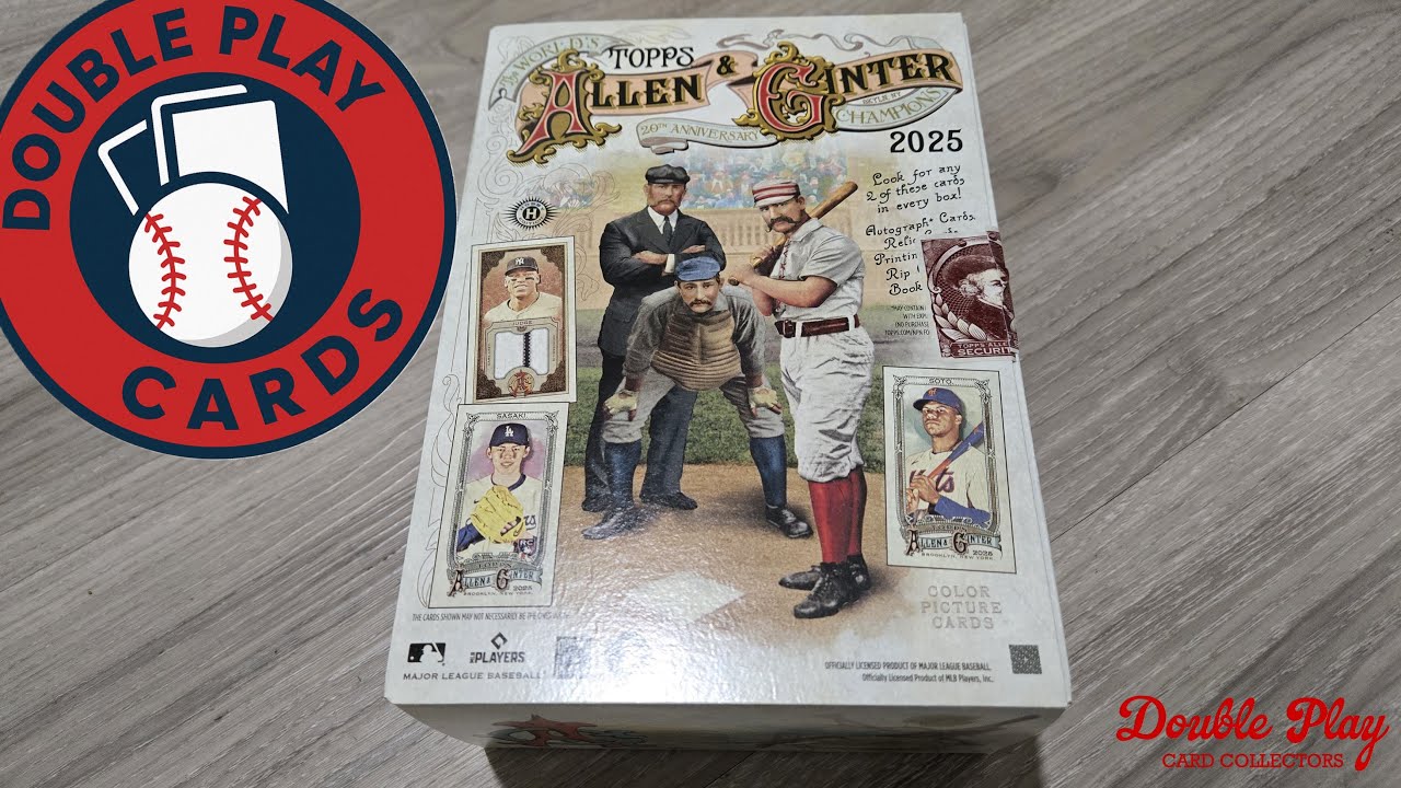 Double Play Cards #4 - 2025 Topps Allen & Ginter Baseball Hobby Box