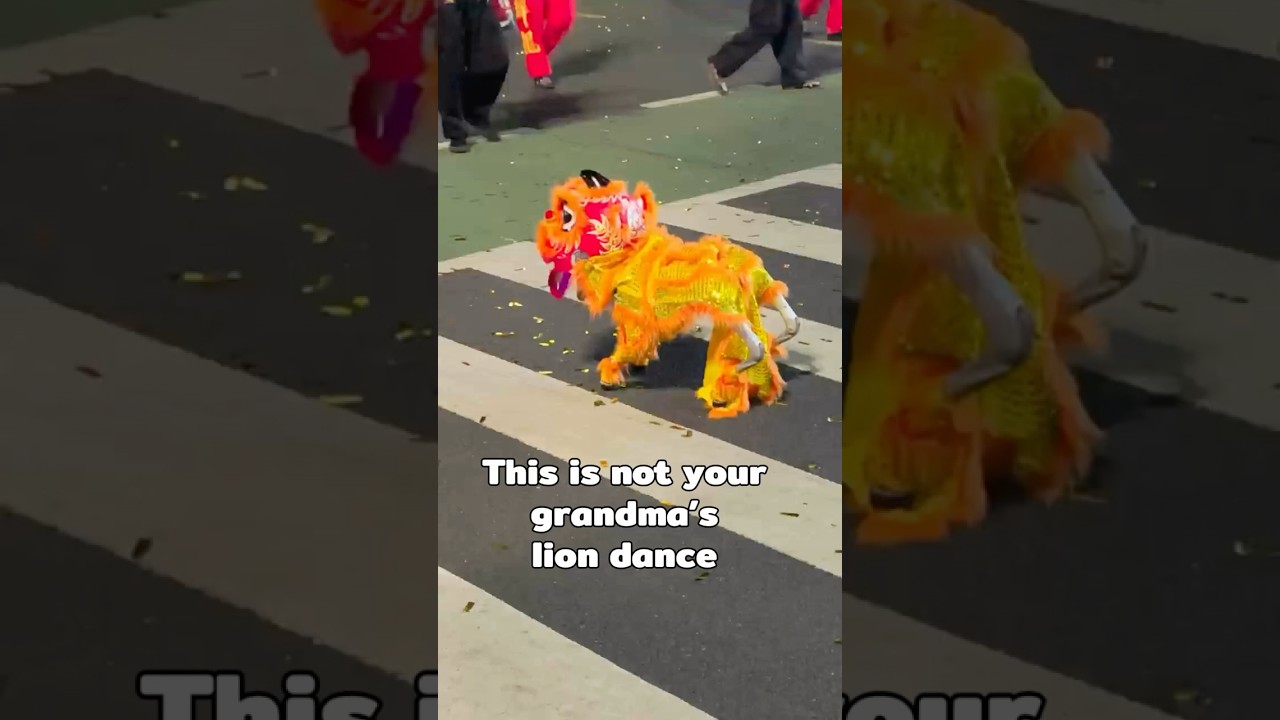 This is ain&rsquo;t your gramma&rsquo;s lion dance #liondance