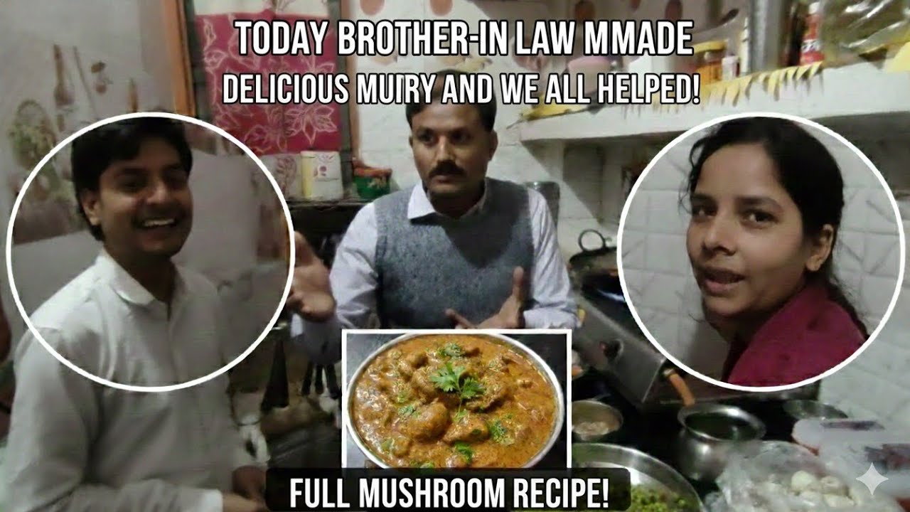 Dhaba Style Mushroom Masala by Jija Ji || Jija Ji's Dhaba Style Mushroom Masala