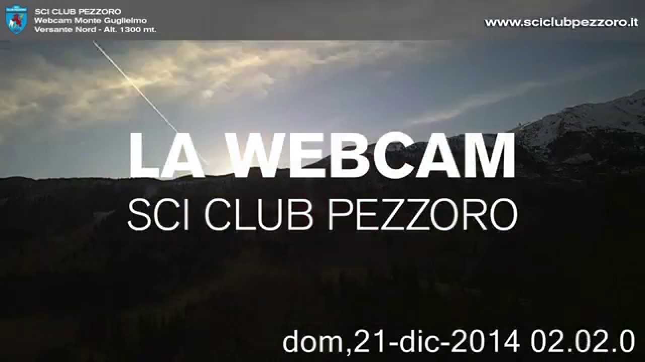 Sci Club Pezzoro - Webcam Monte Guglielmo (Time Lapse)