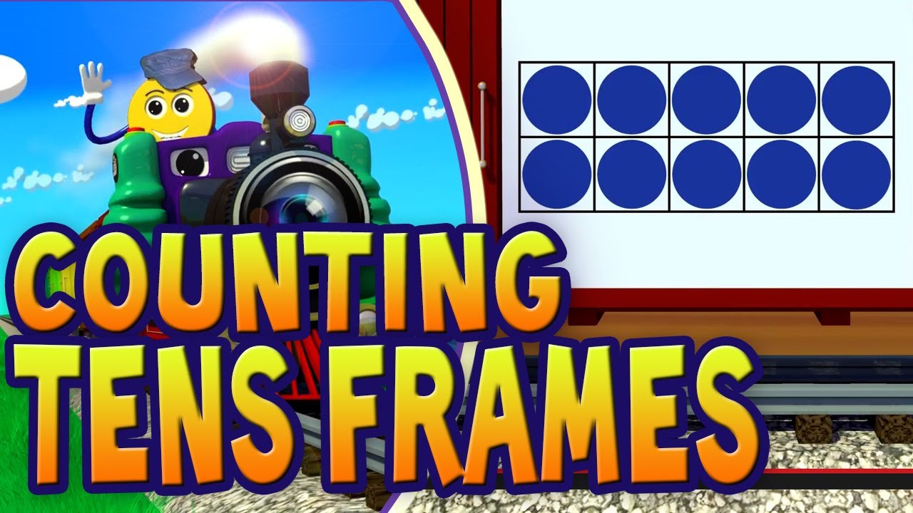 Tens Frames Train - Count the Dots in Each Ten Frame | PicTrain™