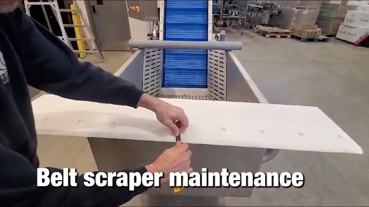 Belt Press Scraper Maintenance  | Mechanic Hour