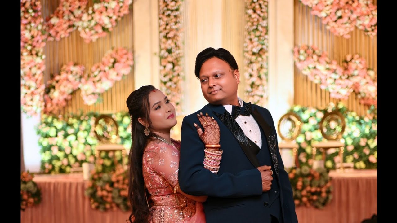 WEDDING RECEPTION COUPLE DANCE @theyogkitchen229 @sambalpurimaheswarihubblog 