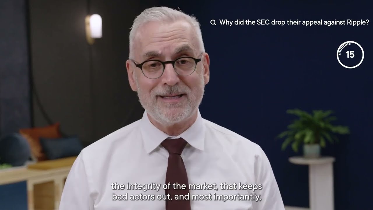 Stuart Alderoty - Why did SEC Drop the Appeal vs. Ripple?