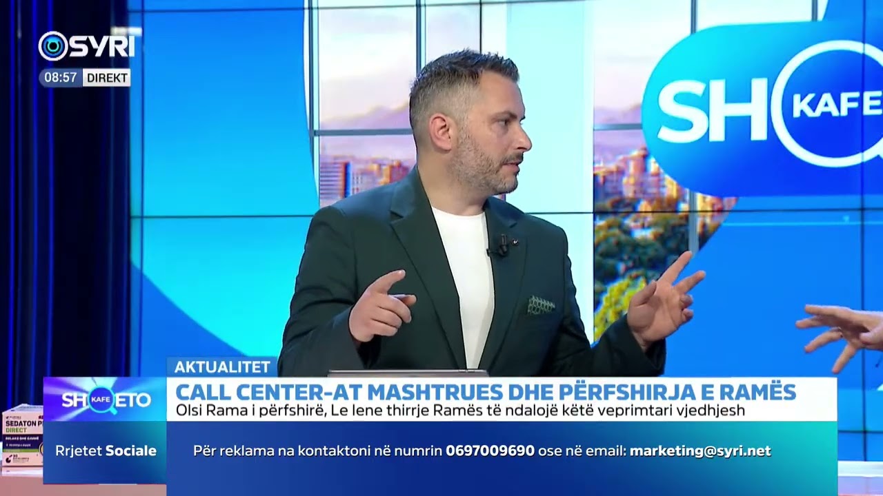 KAFE SHQETO/ Call center-at mashtrues dhe përfshirja e Ramës