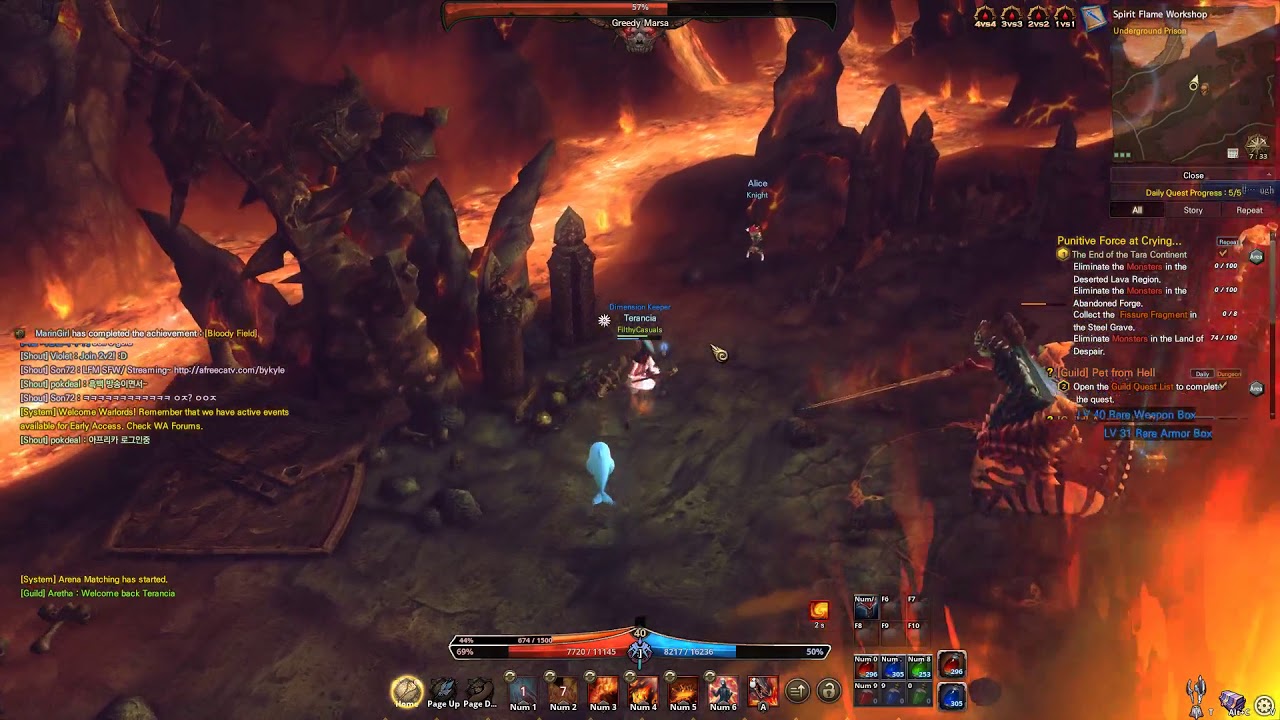 Warlords Awakening - Mage - Spirit Flame Workroom solo