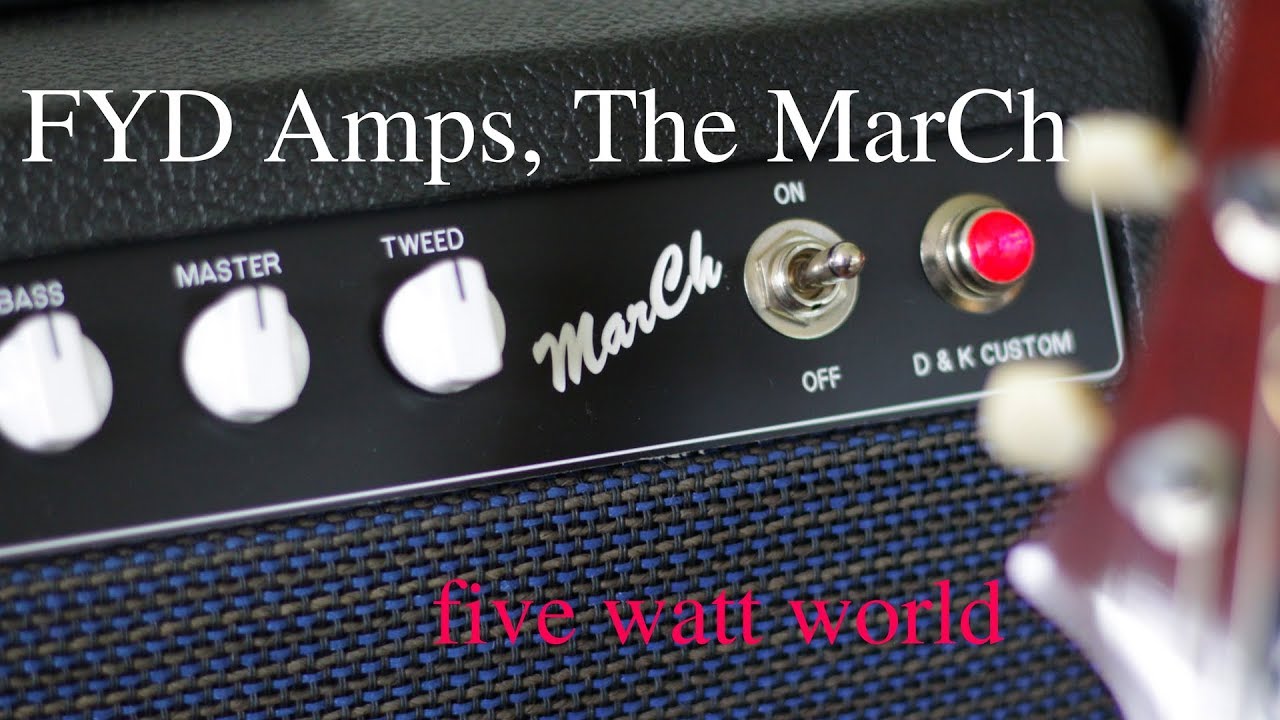 FYD Amps - The MarCh Amplifier, Five Watt JCM 800