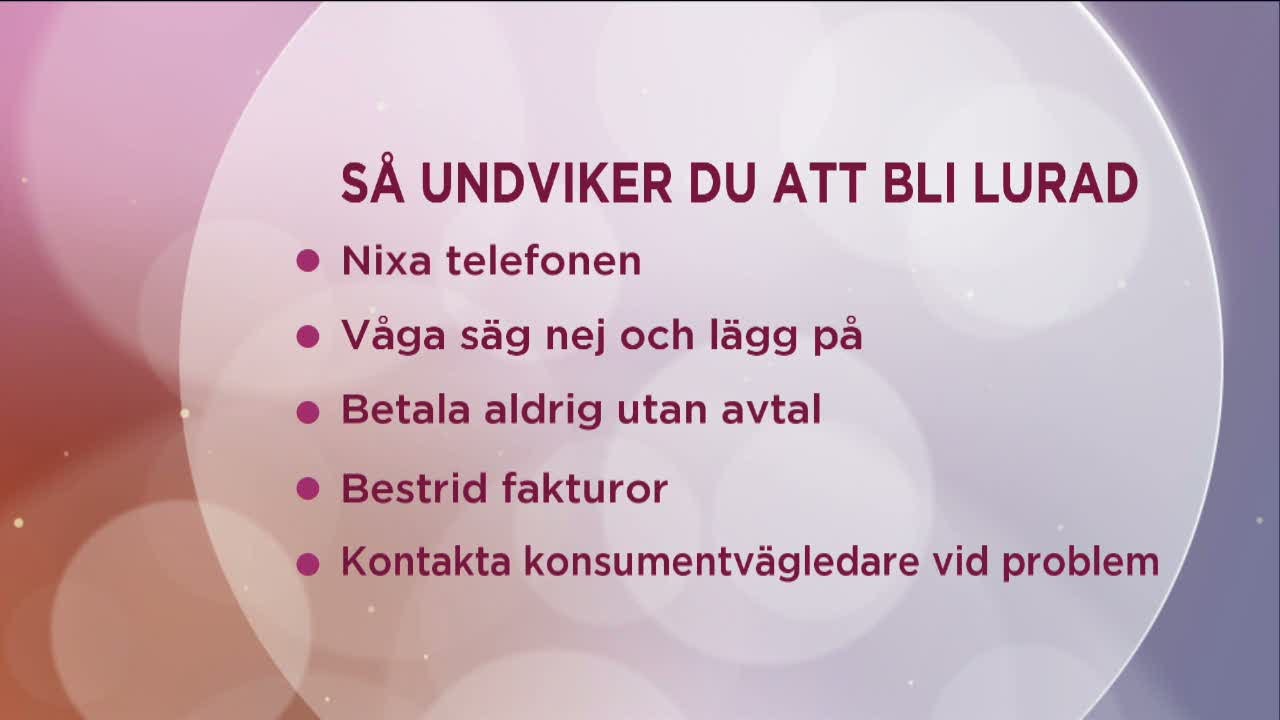 Varför blir så många lurade av telefonförsäljare? - Nyhetsmorgon (TV4)