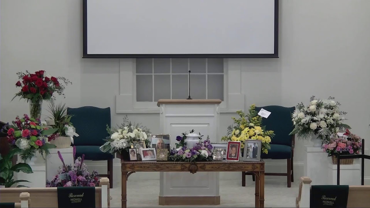 Celebration of Life Service for Cynthia 