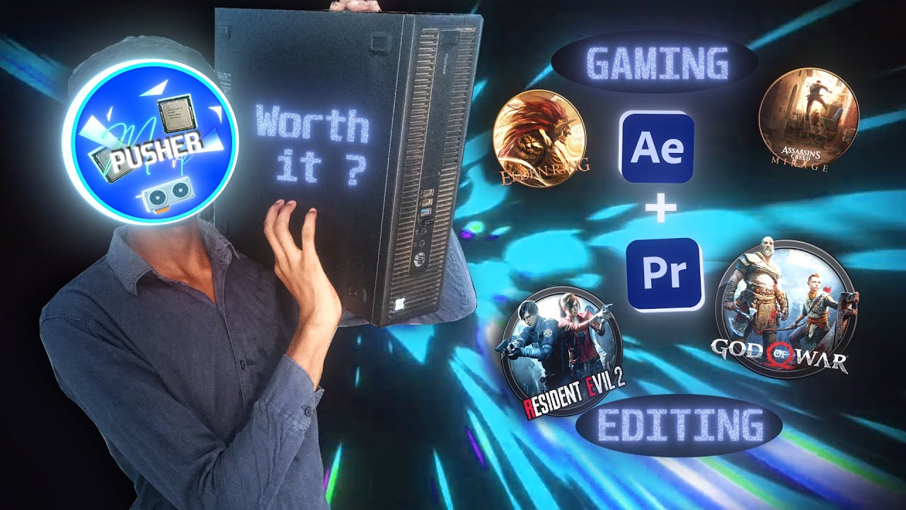 I bought the cheapest pc that can do some GAMING + EDITING 🔥🔥 #gaming #editing #officepc