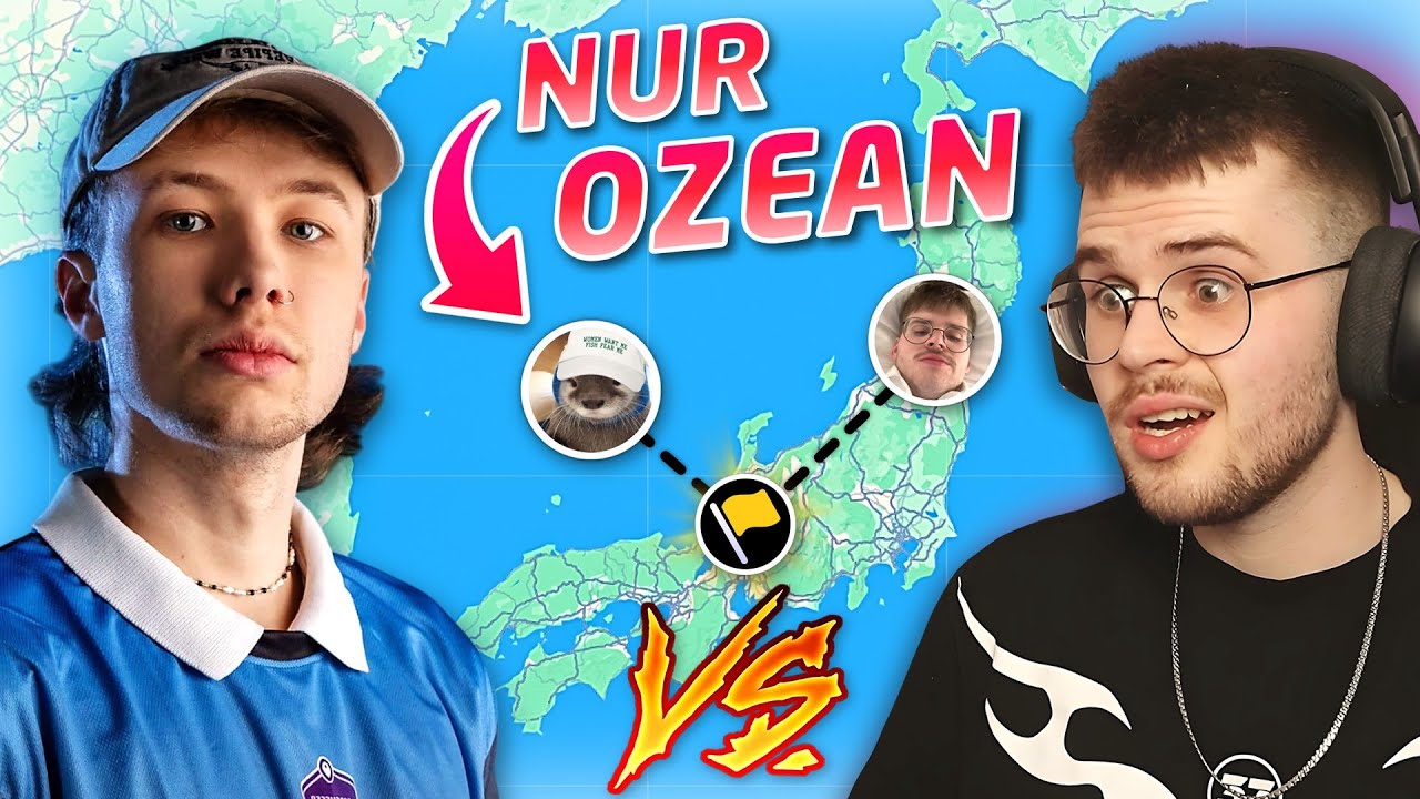 1v1 gegen Faister, ABER ich darf NUR INS MEER guessen