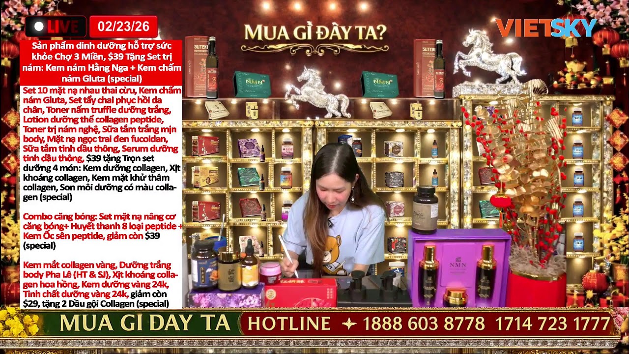MUA GÌ ĐÂY TA? 02/23/2026/4:00pm