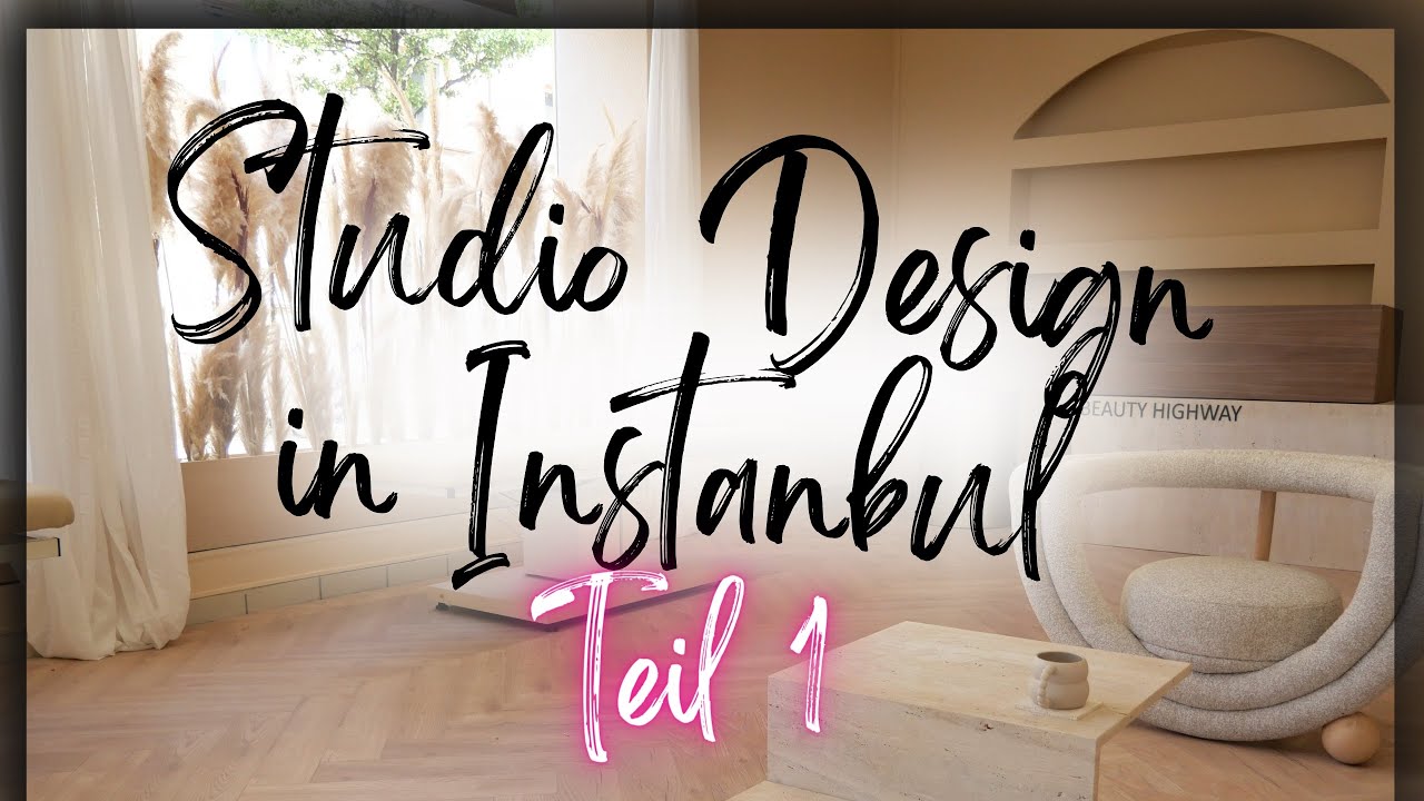 Studio Design Möbel aus Istanbul Maßanfertigung Kosmetikstudio Einrichtung Beauty Salon Design