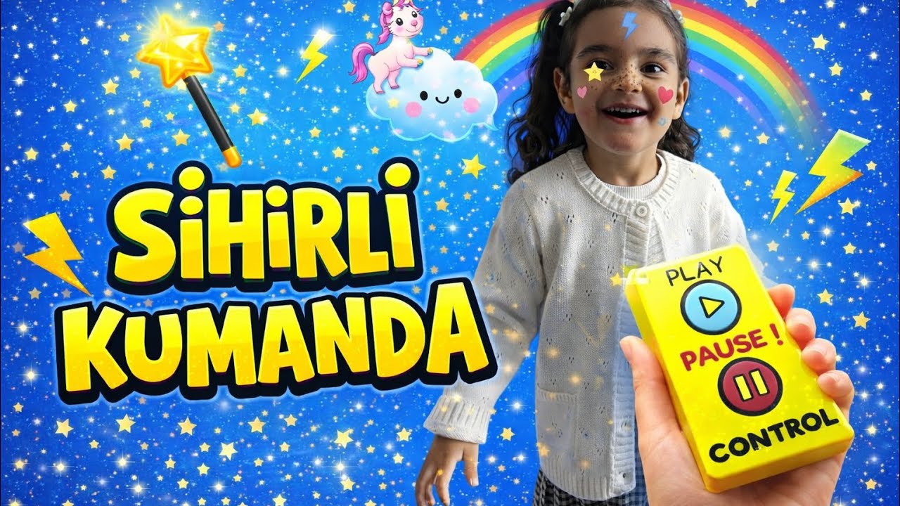 ANNEM SİHİRLİ KUMANDAYI ELE GEÇİRDİ🤖PLAY PAUSE KIŞKIRTMA🎮 @elifsinemtv @niloyatv @KuzeyOyun 