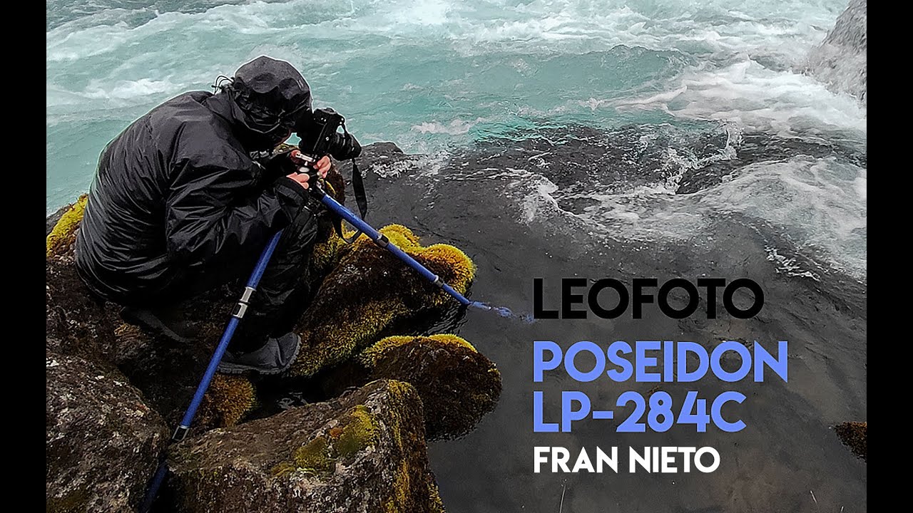 Trípode Poseidon LP 284C en fibra de carbono y Titanio.