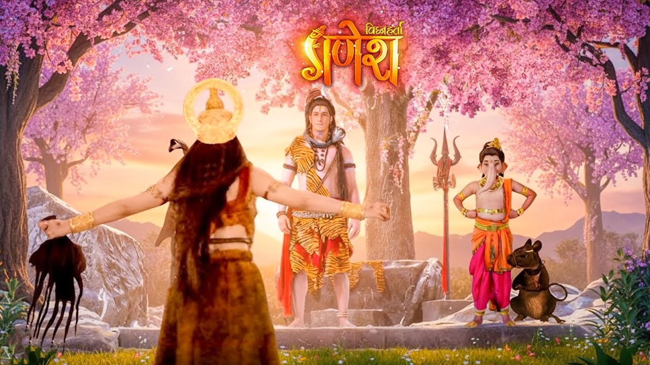 महादेव और गणेश जी के सामने आया रहस्यमयी योद्धा | कैलाश पर मच गया महासंकट Vignaharta Ganesh EP - 489