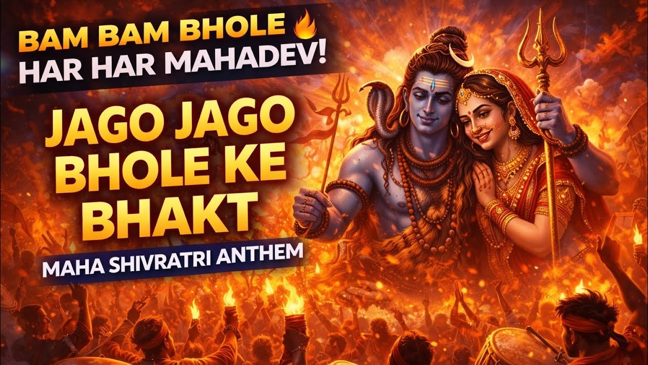 Jago Jago Bhole Ke Bhakt 🔥 | Maha Shivratri High Energy Song | Bam Bam Bhole Anthem | Suno AI Songs