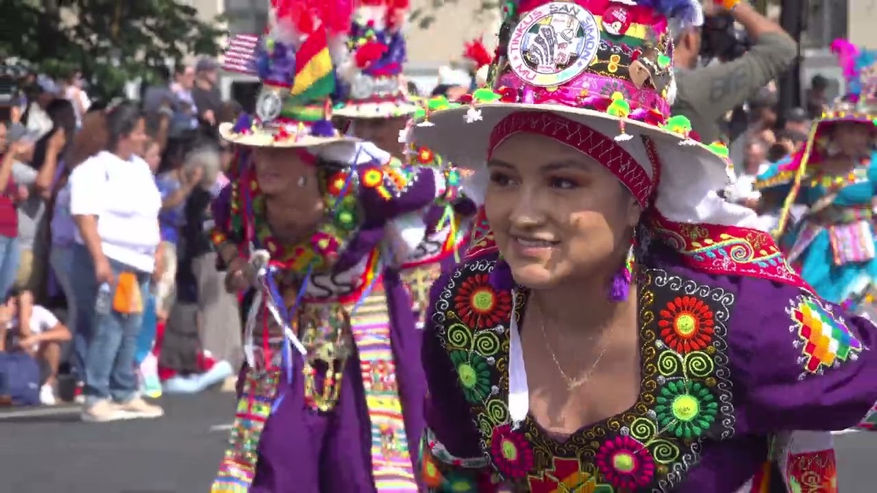 DESFILE DE LA HISPANIDAD WASHINGTON DC USA 2022