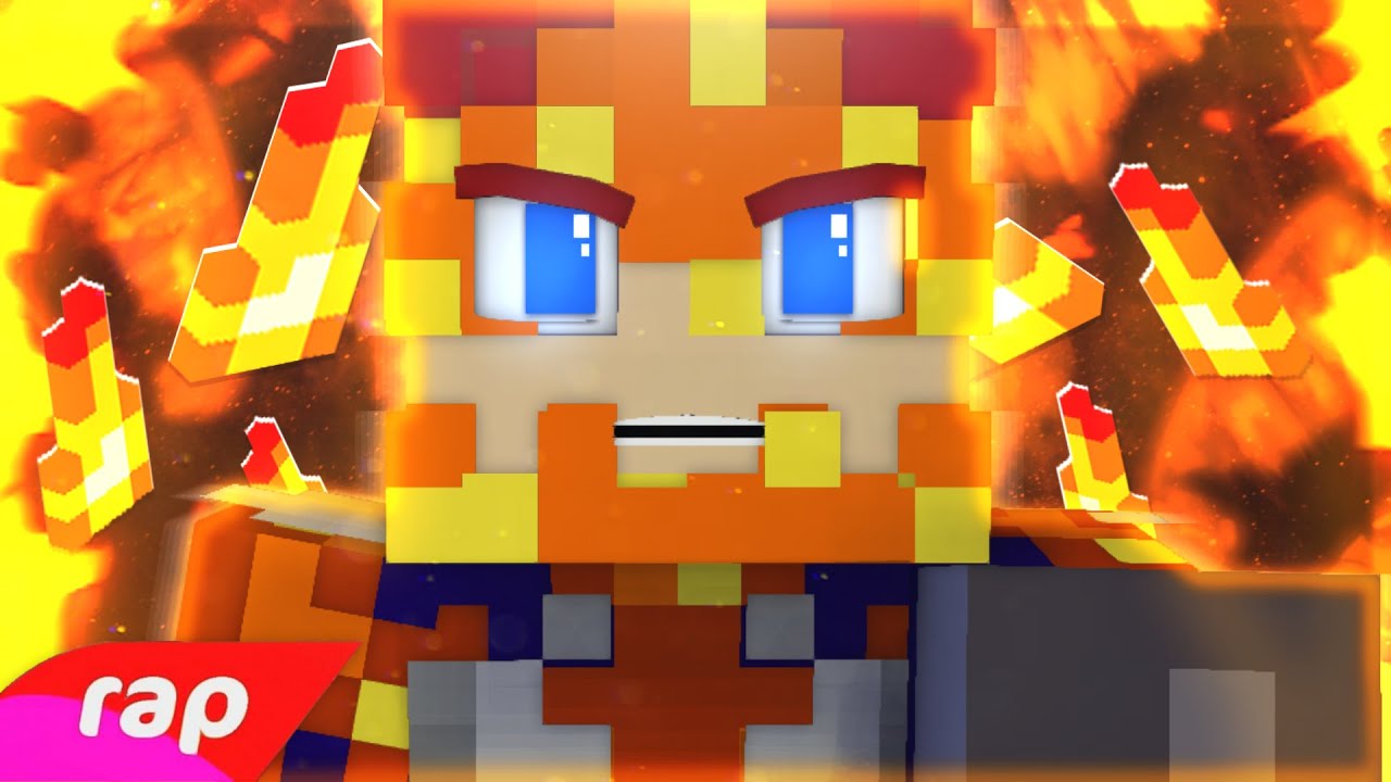 Rap do Endeavor (7 Minutoz/Boku no Hero Academia) - VERSÃO MINECRAFT