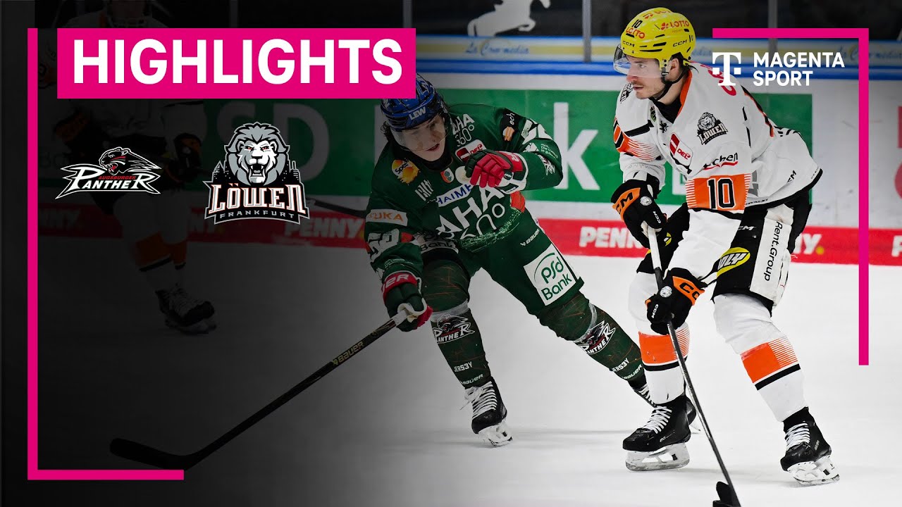 Augsburger Panther - Löwen Frankfurt | PENNY DEL | MAGENTA SPORT