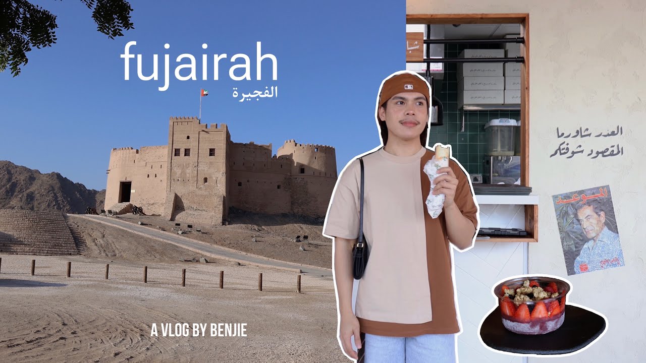 life in fujairah | arabian castle, cafe hopping, hiking, mosque