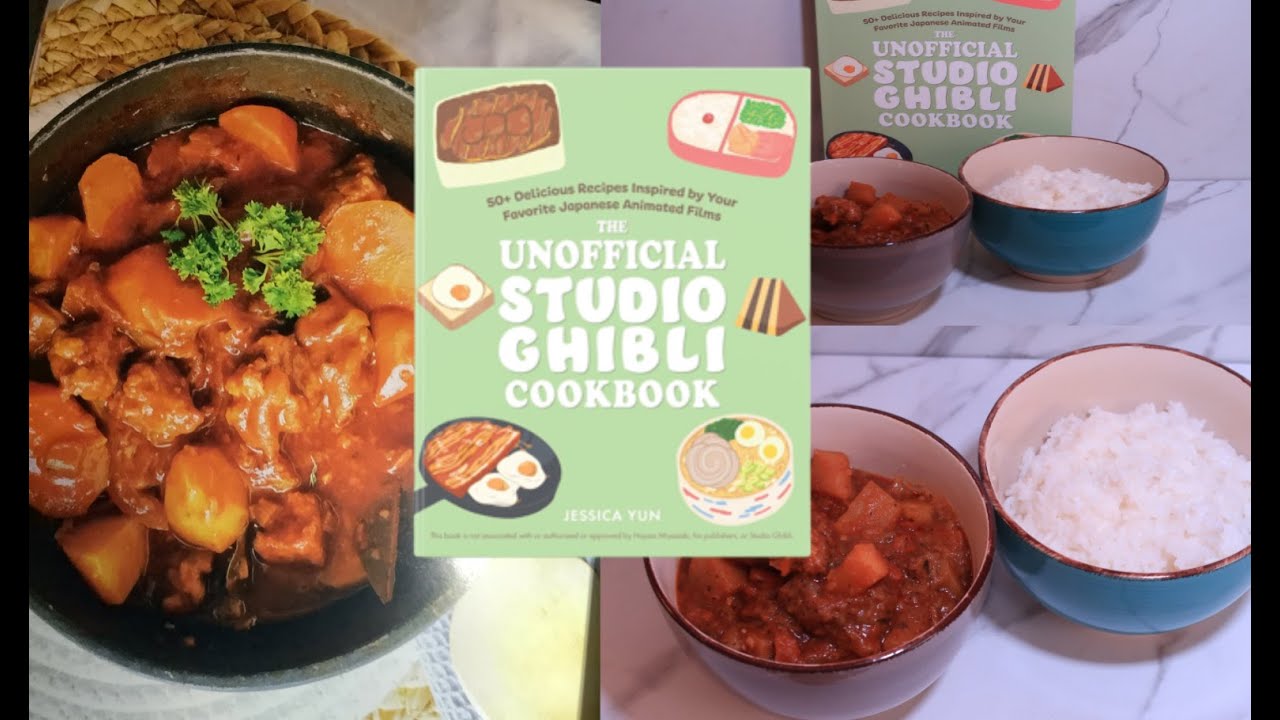 The Unofficial Studio Ghibli Cookbook (Trying Beef Stew Recipe)