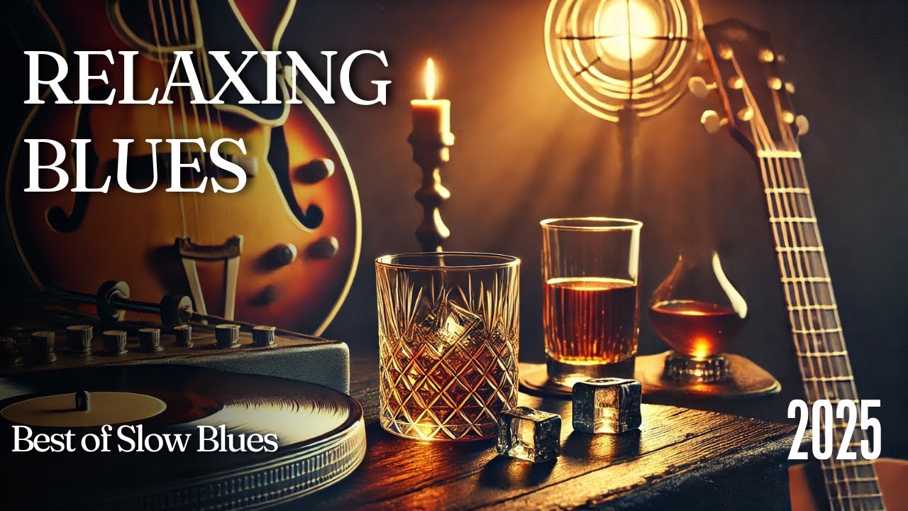 Timeless Relaxing Blues | Soulful Evening Blues Collection | Whiskey & Guitar Blues for Relaxation