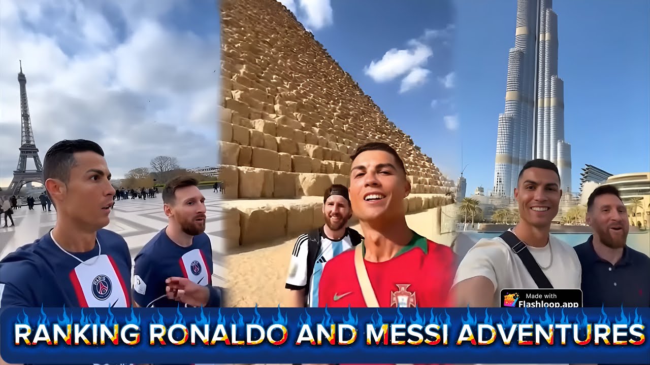 RANKING RONALDO AND MESSI ADVENTURES. Pt-3