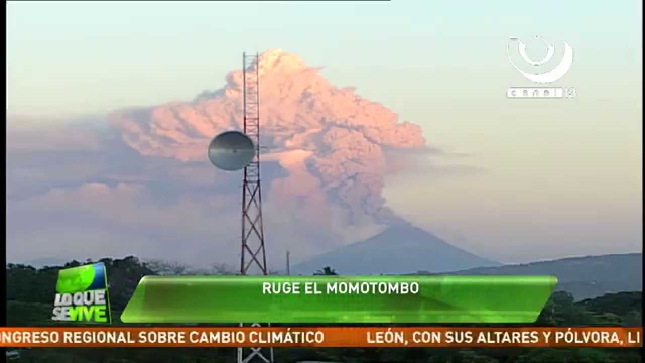 Ruge el Volcán Momotombo