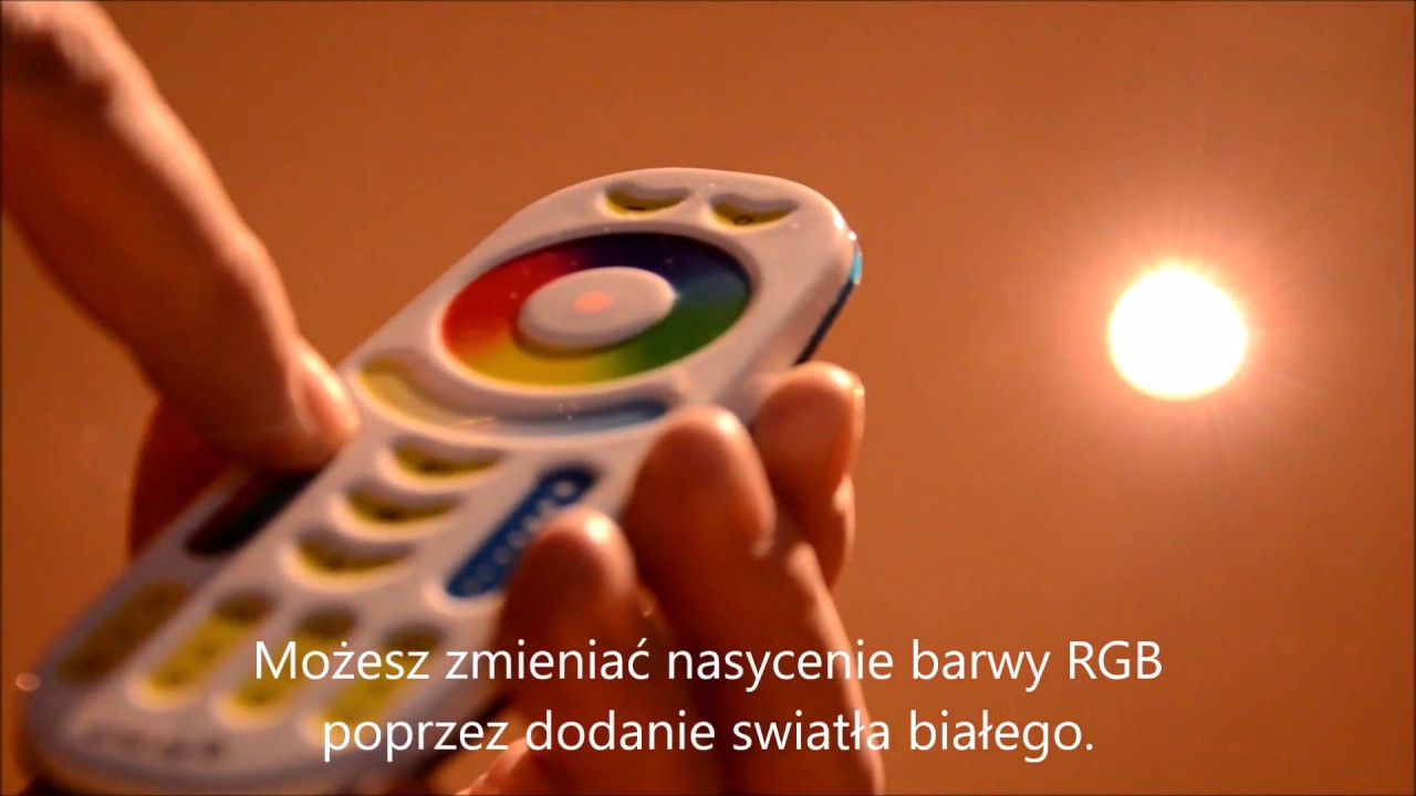 Żar&oacute;wka MiLight smart LED  RGB+CCT GU10  230V AC