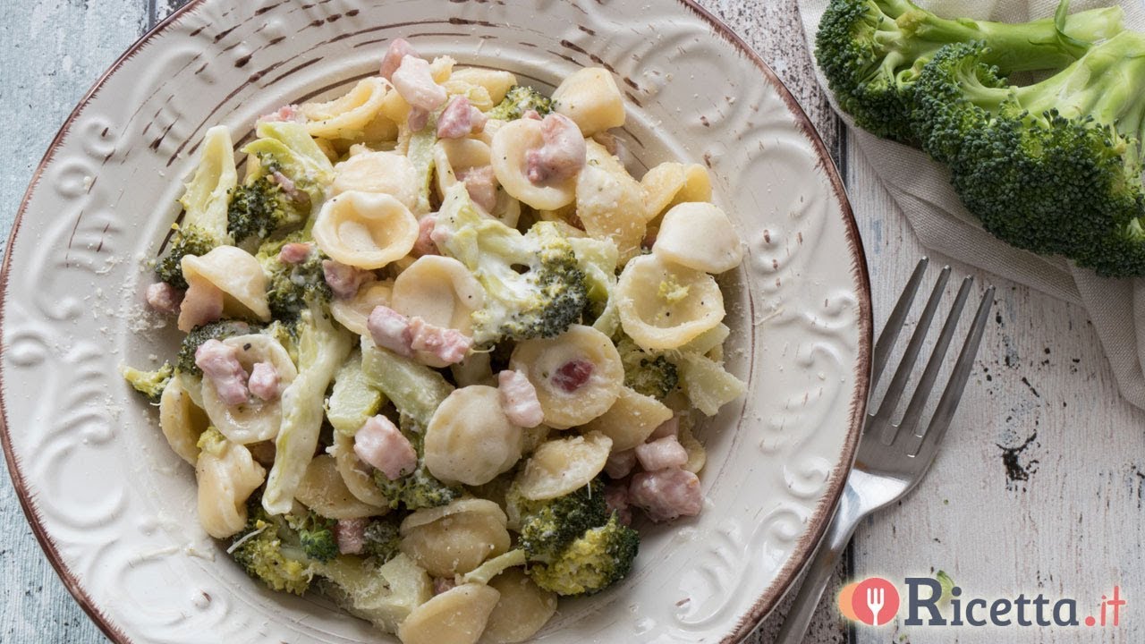 Orecchiette ai broccoli e pancetta - Ricetta.it